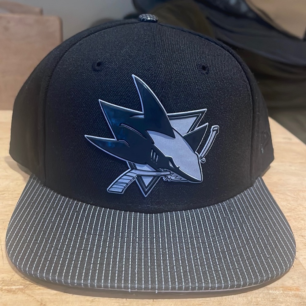 Black, sharks hat